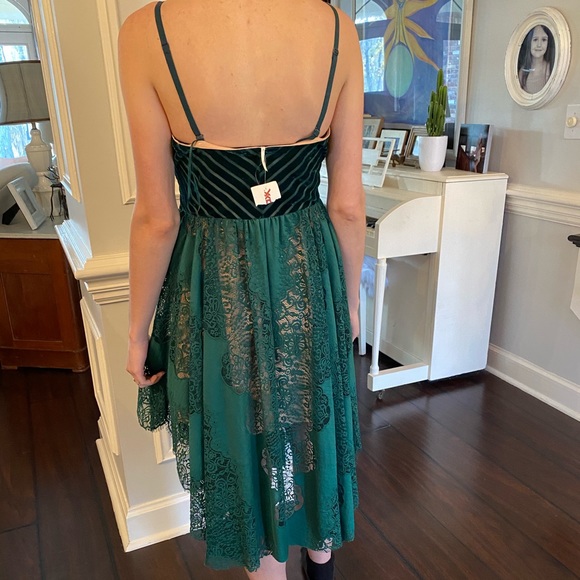 NWT Free People velvet detail dress - Picture 3 of 5